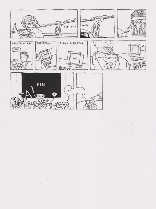 Anagramme Bildtexte Comics (1992)